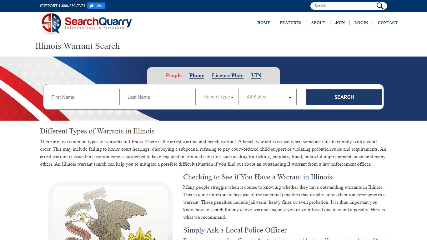 Free Illinois Warrant Search | Enter a Name to View Warrants Online